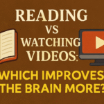 Reading vs Watching Videos: Which is best to Improves the Brain More?
