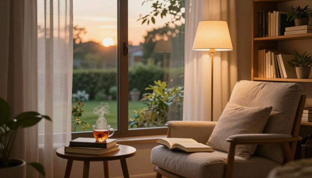 ideal reading environment